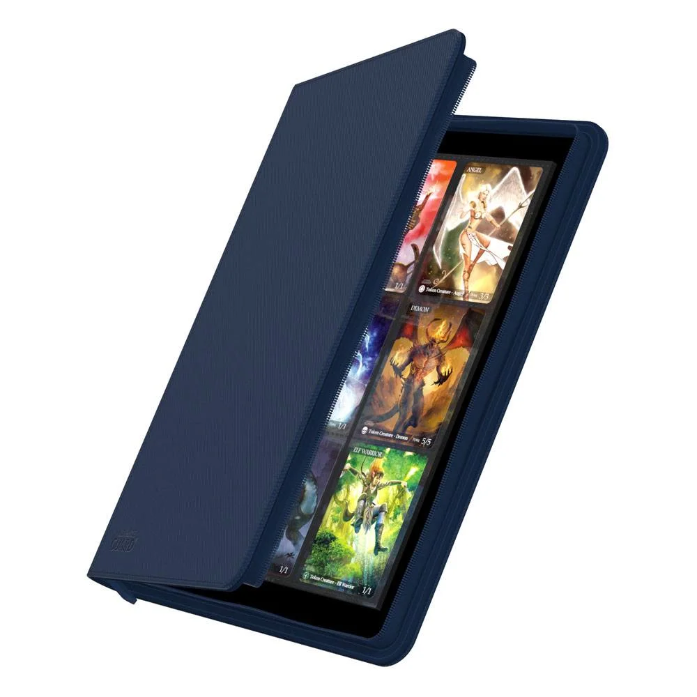Ultimate Guard Zipfolio (360 double-sleeved cards) 18-Pocket 70 x 94 mm Xenoskin - Blue
